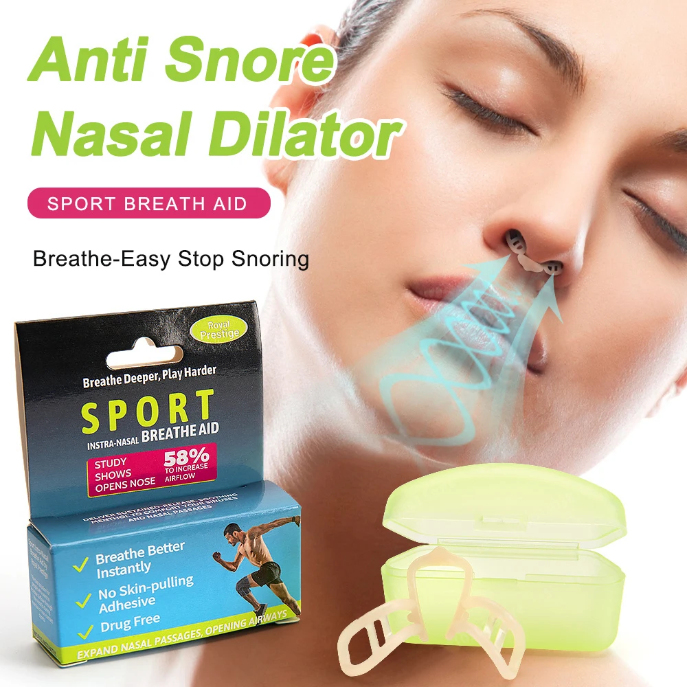 Anti Snore Contour Pillow - いびき防止鼻腔拡張器 いびきを止めるシリコン製ノーズクリップ スポーツ用 簡単呼吸 鼻クリップ いびき防止補助器具