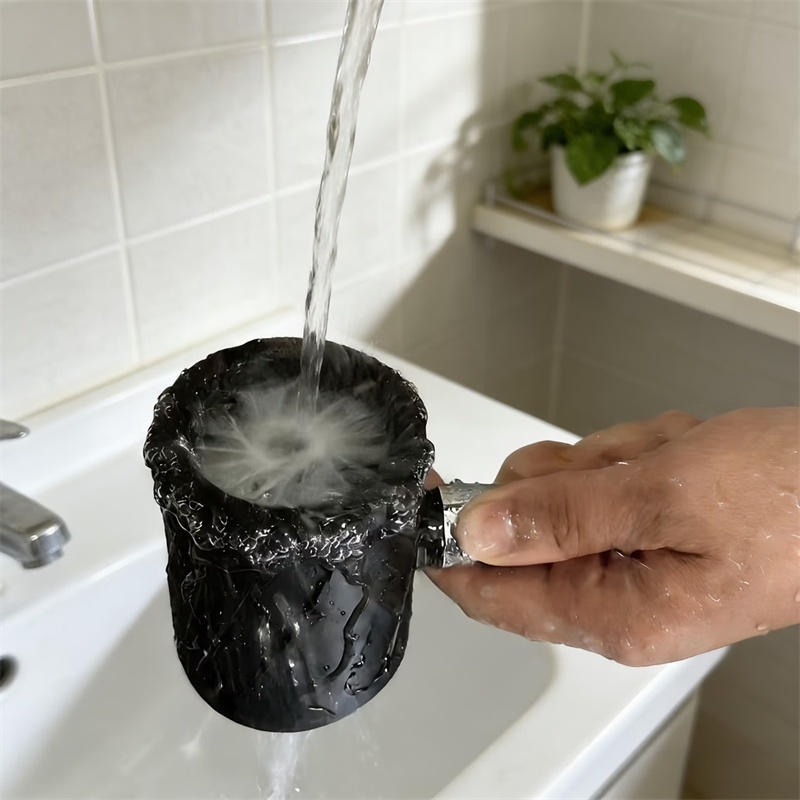 High Pressure Shower Head Handheld - 男性用ハンドヘルドシャワーヘッド高圧スパイラルノズル洗浄マッサージ円形シャワーヘッドシャワーアクセサリー