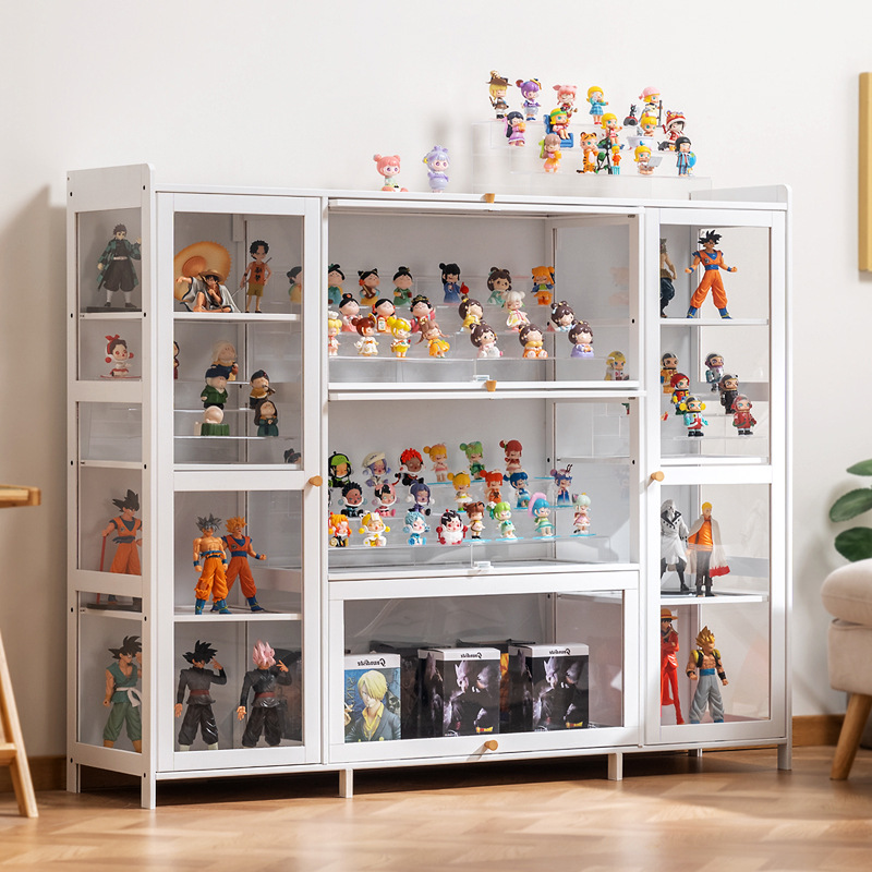 高精細アクリル製フィギュアブロックディスプレイキャビネット、 - Storage & Organization のレビューと価格