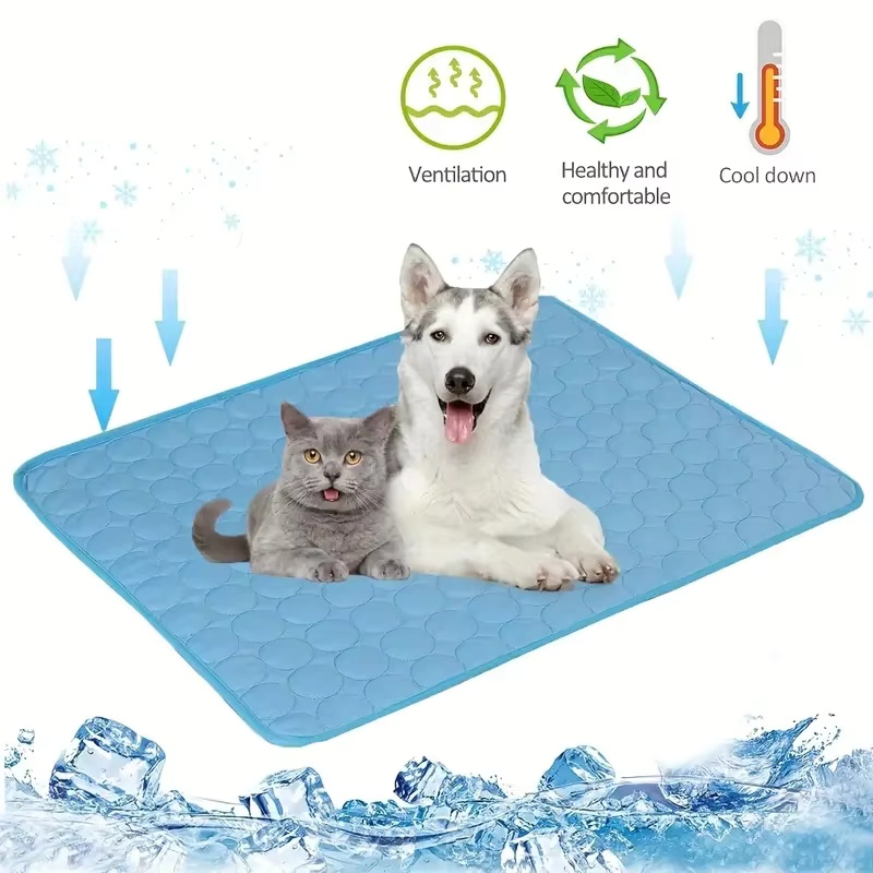 ペット用アイスシート 夏用冷却マット 小型犬・猫用 丈夫なソ - Cooling Blanket Hot Sleepers のレビューと価格