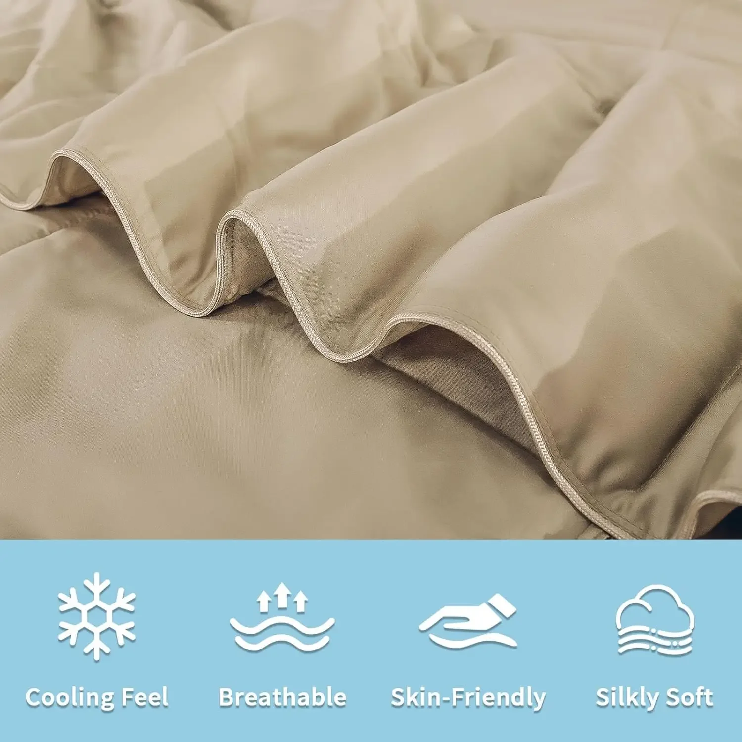 竹ビスコース製キングサイズ冷却軽量羽毛布団、オーガニック天然 - Cooling Blanket Hot Sleepers のレビューと価格