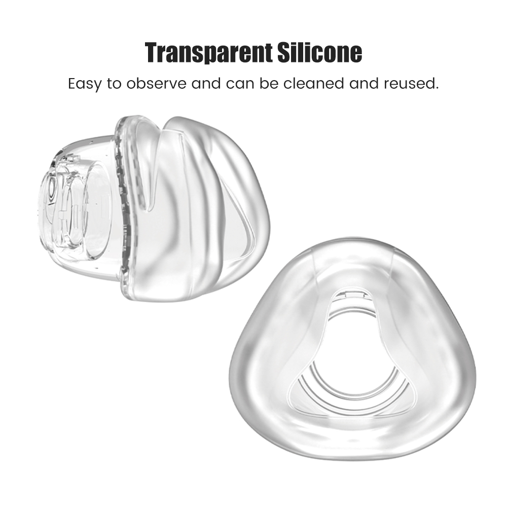 鼻腔CPAPマスク、ヘッドギアとチューブ付き、シリコンジェル - Anti Snore Contour Pillow のレビューと価格