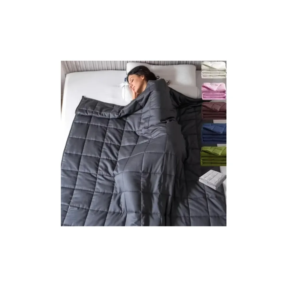 冷却ウェイトブランケット 大人用重力ブランケット 不安軽減  - Weighted Blanket Adults Anxiety のレビューと価格
