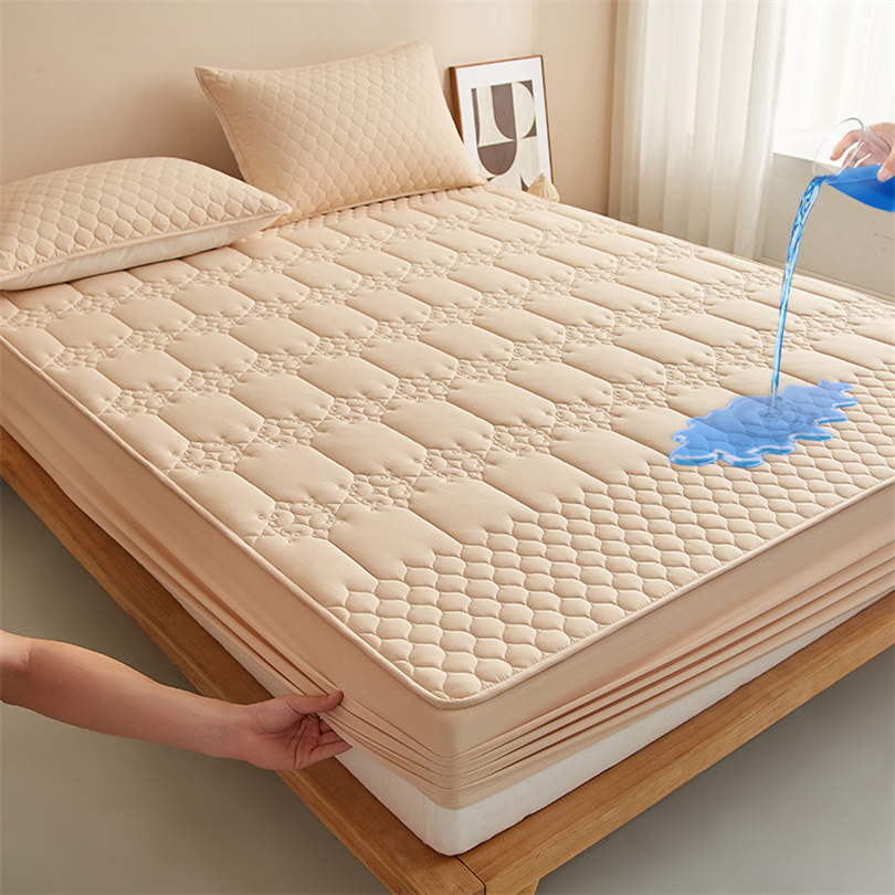 100% 防水マットレスプロテクター通気性ソフト 3D エア - Waterproof Mattress Protector Breathable のレビューと価格