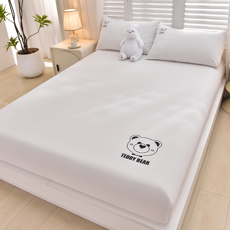 綿100% フィットシーツ 28cm深型ポケット 滑り止め  - Fitted Bed Sheets Deep Pocket のレビューと価格