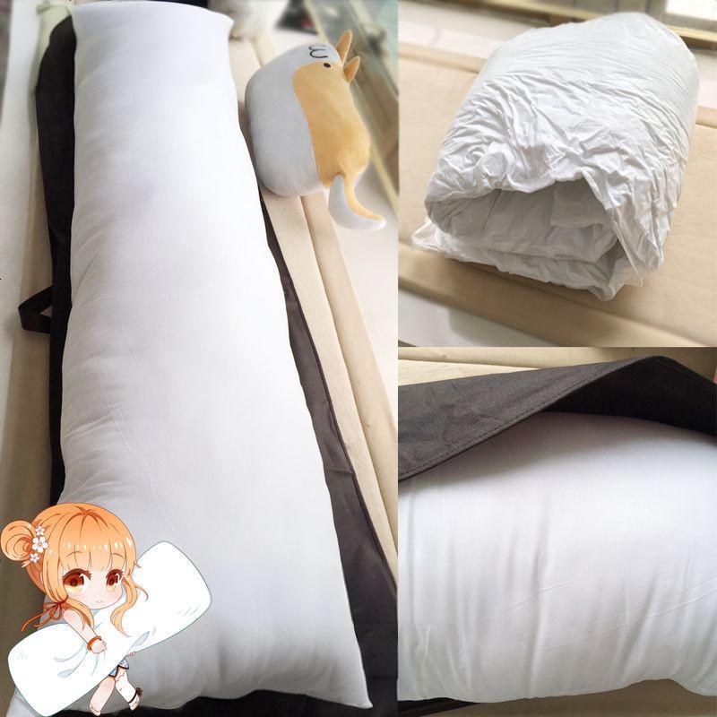 男性用ホワイトアニメボディピロー,ロングコットンハグクッショ - Anti Snore Contour Pillow のレビューと価格