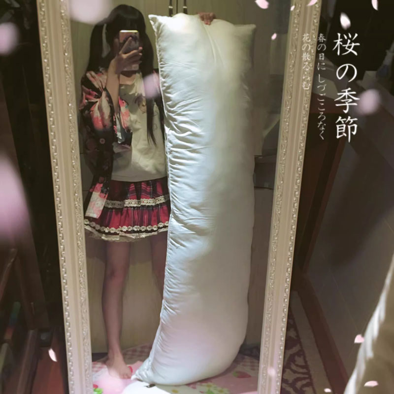 男性用ホワイトアニメボディピロー,ロングコットンハグクッショ - Anti Snore Contour Pillow のレビューと価格