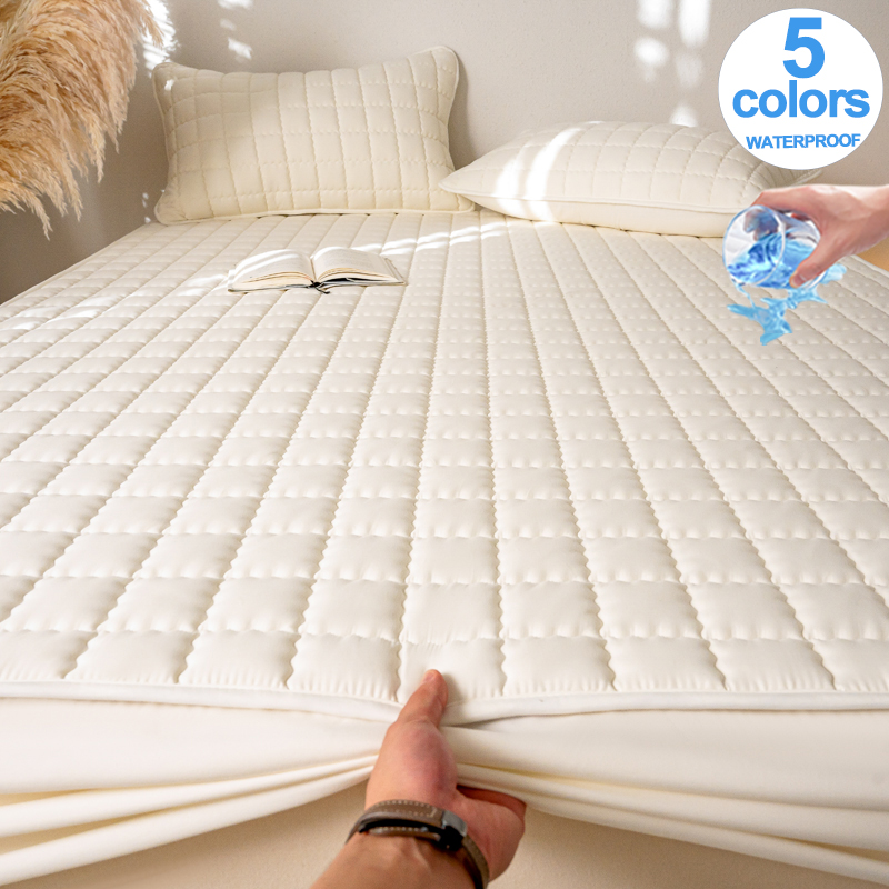 防水高品質マットレスカバー - 抗菌性低刺激性マットレスプロ - Waterproof Mattress Protector Breathable のレビューと価格