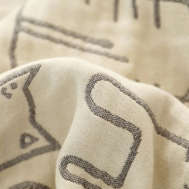 Wastart-純綿のツーピースキルトブランケット,漫画の猫 - Muslin Cotton Bedspread のレビューと価格