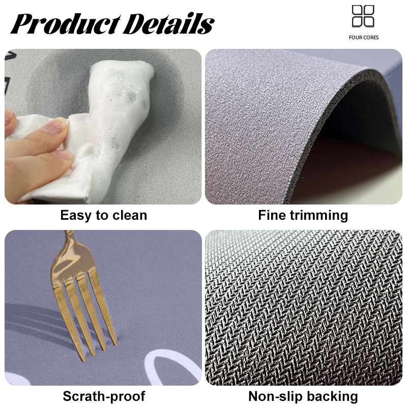 珪藻土バスマット滑り止め吸水フロアマット速乾フットカーペット - Quick Dry Diatomite Bath Mat のレビューと価格