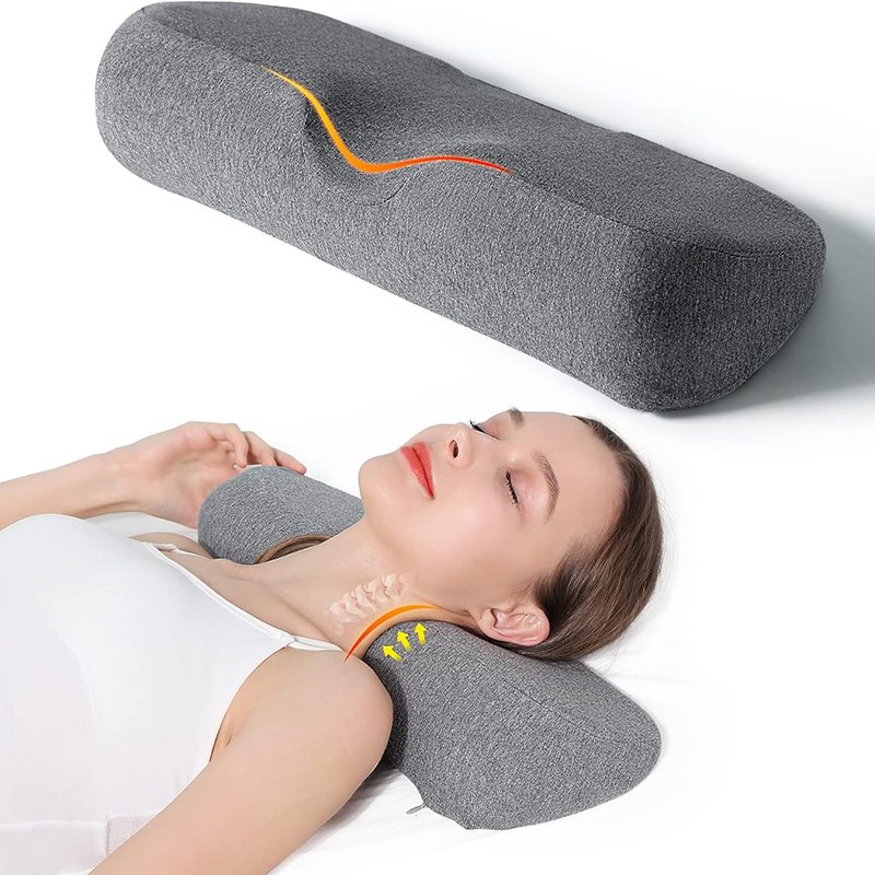 低反発輪郭枕 頸椎枕 横向き寝用ベッド枕 ネックピロー 人間 - Anti Snore Contour Pillow のレビューと価格
