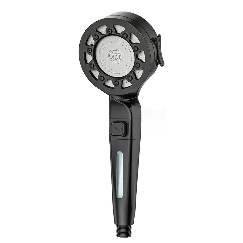 高圧シャワーヘッド節水 4 モードシャワーヘッド調節可能なワ - High Pressure Shower Head Handheld のレビューと価格